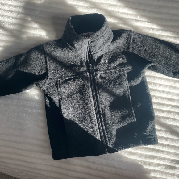 COLUMBIA black fleece jacket - size 24 months - Picture 1 of 4